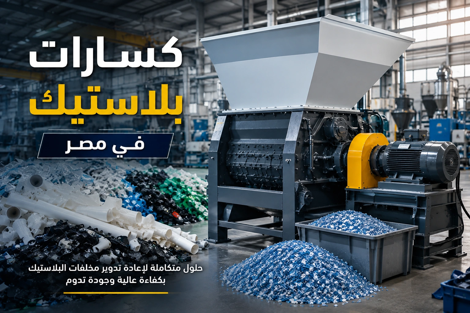 كسارات بلاستيك للبيع