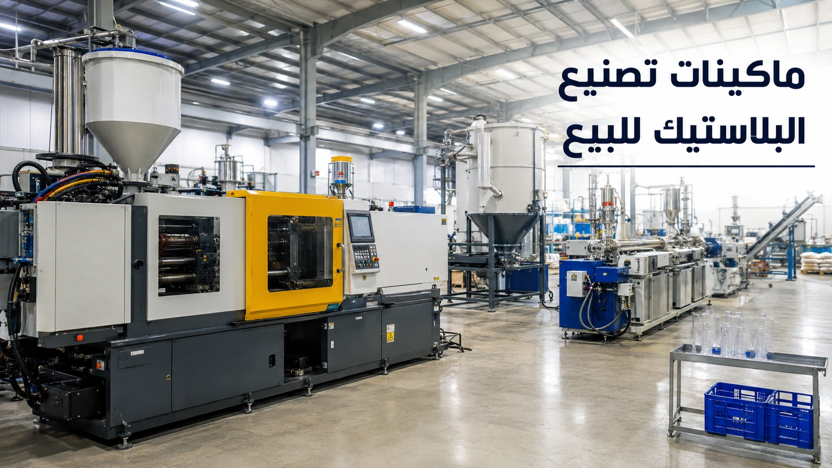 ماكينات تصنيع بلاستيك