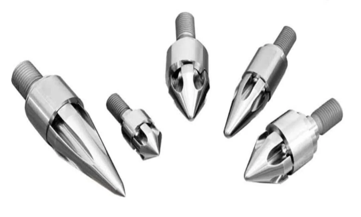 Injection Molding Screw Tips — Multiple Sizes