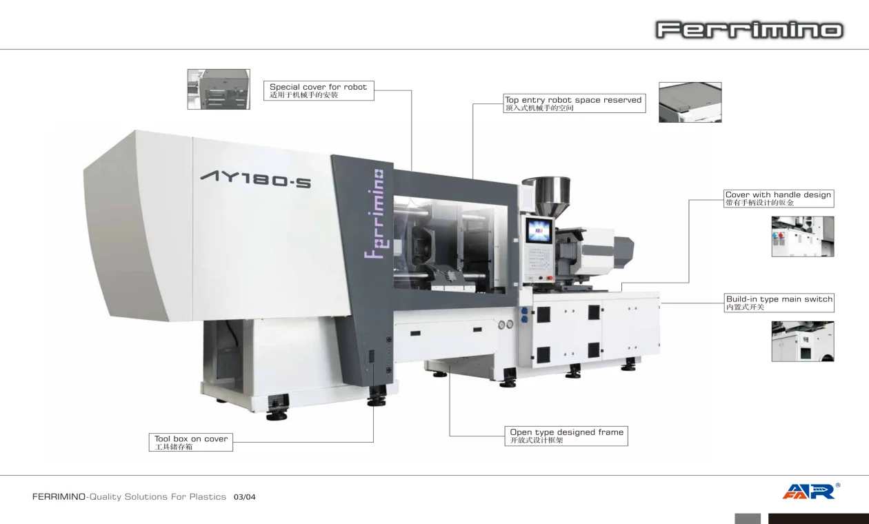 Ferrimino AY150 Injection Molding Machine